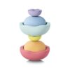 Generic Children Balance Balance Toy Stepping Stones Obstacle Course Textured Surface For Grip And Stable Footing During Active Play Suitable for playrooms, Macaron, Mini 6-Piece Set
