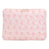 Generic Cute Quilted Computer Bag with Pocket for Notebook Tablet (Pink M)