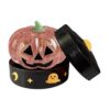 Generic Halloween Stress Ball Glitter Pumpkin TPR Squeeze Sensory