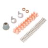Generic Plasma Cutting Torch Electrode Tip Kit Durable Consumables for IPT60 - Reliable Performance - for Quick Replacement - Ideal for Welders and Fabricators