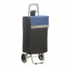 Generic Shopping Cart Portable Trolley Utility Cart Foldable Carrier Rolling Bag with Galvanized Steel Frame and Oxford Cloth Suitable for Seniors Farmers, Color to 1