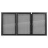Generic Weatherproof Enclosed Bulletin Board Aluminum Frame Wall Mounted