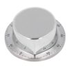 Generic Wind Up Timer Magnetic Suction Lightweight Visual Mechanical Timer for Cooking Activities, 60 Minutes Manual Countdown, Compact Size (White)