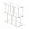 Genostack Clear Acrylic Display Shelf 11.8''D X 47.2''W X 24.6''H Bookcase