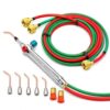 Gentec Small Jewelry Torch Kit with 5 Tips and 12 ft Hoses