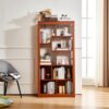 Geometric Bookshelf, Freestanding Multi‑Cube Display Bookcase Storage Shelf