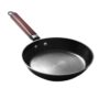 GESJKR Wooden Handle Cast Iron Pan Household Frying Non-stick Steak Pancake Gas Universal