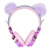getuse Adjustable Kids Headset, 85dB Safe Volume, Built-in Mic