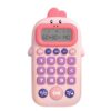 getuse Interactive Portable Math Game Calculator for School Kids,Pink