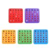 getuse Sliding Window Bingo Cards 5-Pack for Seniors Easy Read