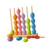 getuse Wooden Sequencing Toy Color Sorting Stacking Blocks