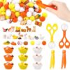 GGSTDDUP 155Pcs Farm Themed Sensory Bin Fillers for Boys and Girls