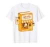 Ghost Book Lover Cozy Bookshop Halloween Reader Style T-Shirt