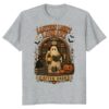 Ghost Halloween T-Shirt Lantern Library Bookish Pumpkin Tee