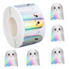 Ghost Stickers – 500-Piece Holographic Waterproof Decals for Kids