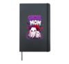 Ghoul Mom Mother Baby Ghost Halloween Hardcover Journal, Black