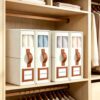 GhvyenntteS Bed Sheet Organizers and Storage, 4 Pack Closet Organizer