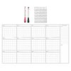 Giant Dry Erase Wall Calendar - Undated Yearly Planner | Wall Grid Board