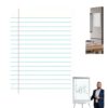 Giant Magnetic Lined Notebook Paper, 20 x 28 Inch Dry‑Erase Writing Board