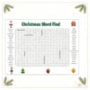 Giant Word Search Poster 35x24in, 50 Words Large Wall Puzzle Game, # A