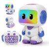 GILOBABY Programmable RC Robot Toy for Kids, Rechargeable STEM Astronaut
