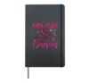Girl Gone Dancin' Western Dancer Country Music Line Dancing Hardcover Journal, Black