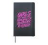 Girls Just Want to Have Funding for Scientific Research Hardcover Journal, Black