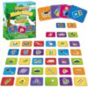 gisgfim 100 PCS Memory Matching Game for Kids Summer Camp Concentration Memory Card for Preschool Educational Ages 3-8 A Fun & Fast Camp Theme Matching Games