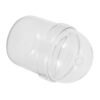 Glass Terrarium Jar with Lid, 14.5cm Desktop Plant Aquarium