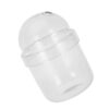 Glass Terrarium Jar with Lid, 14.5x8.8cm Plant Dome