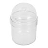 Glass Terrarium Jar with Lid, Desktop Jar for Mini Fish Orchids