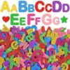 Glitter Foam Letter Stickers Large 896 Pcs Alphabet Sticker(Vibrant Colors)