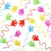 Glitter Sticky Hands Summer Party Favors for Kids Stretchy Sticky Hands