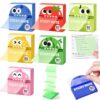 Glitter Sticky Notes Transparent Sparkly Tabs Pull Out 6 Boxes 480 Sheets