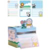 Glittery Sticky Notes 120Pcs Cute Aesthetic Stationery Set