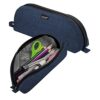 Gloppie Pencil Pouch - Practical Pencil Case, Aesthetic Simple Pencil Bag, Small Pen Holder, Back to School Supplies for Girls Boys, Blue