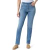 Gloria Vanderbilt Womens Amanda Pull on High Rise Jean Standard