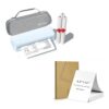Gloryang Printer & 3 Rolls Paper & 200 Sheets Fan-Fold Paper & Carry Case