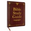 GLOWNEST Bible Study Guide, All 66 Books, Large Print Hardcover Journal