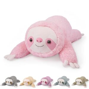 gnomantic Sloth Weighted Stuffed Animals, Plush Pillow for Kids