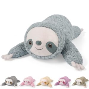 gnomantic Sloth Weighted Stuffed Animals, Plush Pillow for Kids