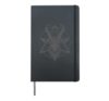 Goat Baphomet Satanist Halloween Metal Head Satanism Hardcover Journal, Black