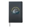Go Find Your Adventure! Polar Bear, Stars & Canoe Scouting Hardcover Journal, Black