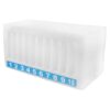 Gogogmee Pearl Cotton Phone Storage Box with 10 Grids for Schools