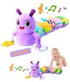 GoGonova Musical Caterpillar Baby Toy, Sensory Development Toy 0-12 Months