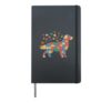 Golden Retriever Dog Lover Owner Autistic Autism Awareness Hardcover Journal, Black