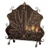 Gold Fire Screens for Fireplaces Blocker/Wood Stove