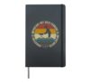 Gold Panner Education Is Important Funny Gold Panning Hardcover Journal, Black