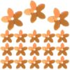 Gold Tone Five-Petal Clothing Sequins for DIY Crafts and Bags