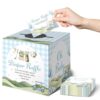 Golf Baby Shower Decorations, Diaper Raffle Box With 50Pcs Cards